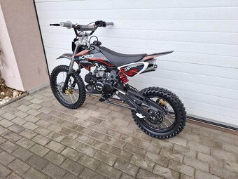 dirtbike pitbike 125ccm KXD 607 17/14 - červená - 3