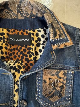 Dámská džínová bunda Roccobarocco - 3