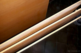 Sololit deska 122x43cm s imitací dřeva - medová barva. - 3