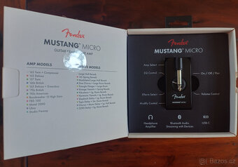 Sluchátkový zesilovač Fender Mustang Micro - 3