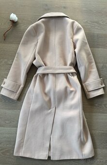 Krásný, elegantní a prvotřídní kabát z vlny, XL - 3