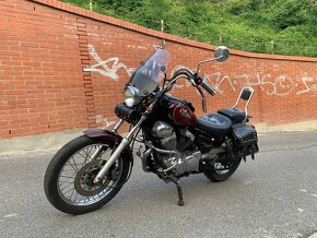 Nádherná Červená Zachovalá Yamaha Virago XV 125 - 3