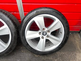 Original 3x ALU kola Seat 17" 7,5J ET51 + pneu 225/45/R17 - 3