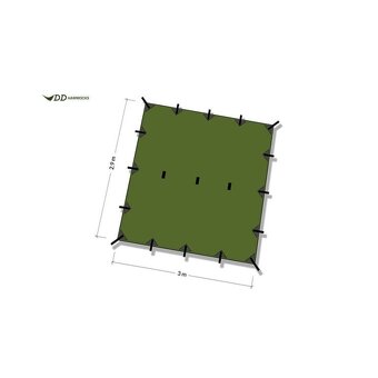 DD HAMMOCKS SuperLight Tarp 3x2,9m - 3
