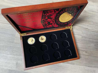 Luxusní etue serie 3 Lunarní kalendář Lunar III 1/2oz zlatá - 3