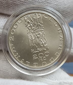 200kč ČNB 2001 / Počátek nového Tisíciletí - 3