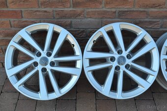 5x112 R18 Hliníkové disky originál Audi A6 C8 / Q5 - 3