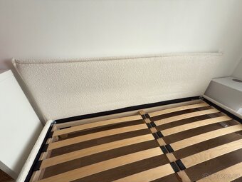 Rám postele 180x200 cm s roštem - 3