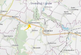 Prodej pole 3 788 m², Zásmuky - Doubravčany - 3