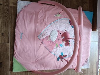 Dětská hrazdička s plyšovými zvířátky - 3