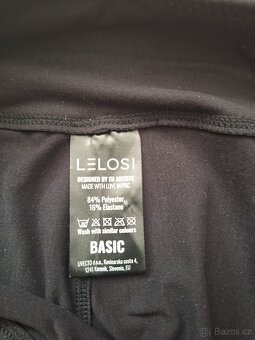 Černé široké kalhoty LELOSI - 3