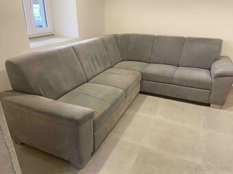 Sedací souprava šedá - pravý roh - 3