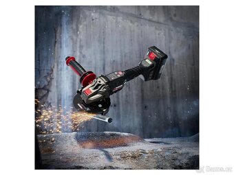 Zcela nová Parkside úhlová bruska + 4 Ah baterie + nabíječka - 3