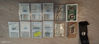 Jehly pro šicí stroj a ruční šití sharps - 3