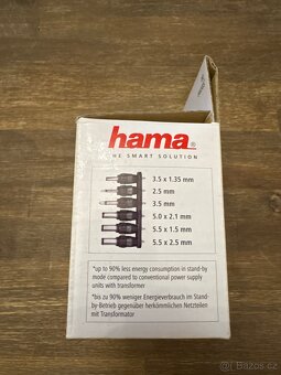 HAMA 46585 UNIVERZÁLNÍ NAPÁJECÍ ZDROJ ECO, 1500 MA - 3