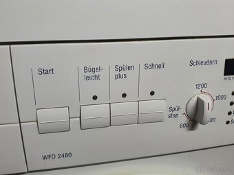 6kg pěkná značková pračka Bosch, úsporná A+ dovoz - 3