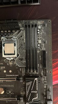 MSI Z170A GAMING PRO CARBON + i5-6600K (4C/4T) - 3