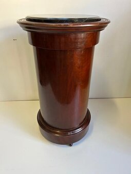 Sloup - stolek biedermeier - originál. - 3