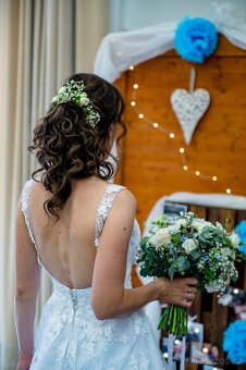 Svatební šaty velikost 6 - 3