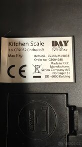 Kuchyňská váha - 3