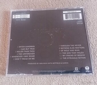 CD  Metallica (1991), black album - 3