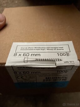 Hmozdinky 12 a srouby 8x60 - 3