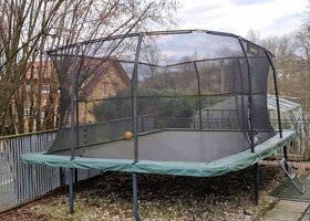 Mega trampolina jumpking rectangular 3,66 x 5,20 m - 3
