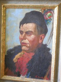 Obraz Theodor Bechník muž v kroji - 3