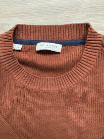 Hnědý pánský svetr Selected Homme Tyson Crew Neck XL - 3