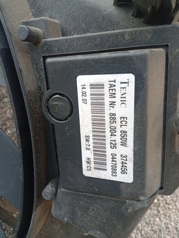 MERCEDES ML W164, GL X 164 APOD. VENTILÁTOR SAHARY 850W - 3