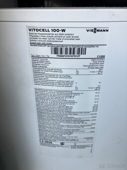Bojler, ohřívač vody, viessmann 200l - 3