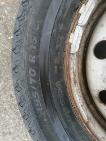 Kolo / Disk + letní pneu 195/70 R15C - 3