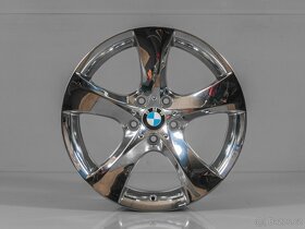 BMW X1 OD 2009 ORIG. R19 DVOUROZMĚR 5x120, CHROM 4KS (755T) - 3