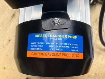 Čerpadlo na naftu, Čerpací stanice na naftu, 60l/min - 3