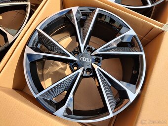 Sada ALU 5x112 R19 design RS ⚫MACHINED BLACK⚫ - 3