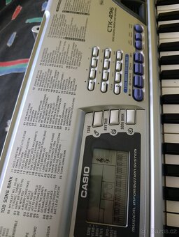 Klávesy Casio ctk 496 - 3