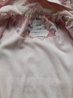 Lehká bunda (parka) s fleecem 110 - 3