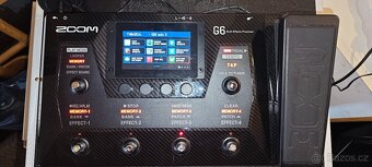 Prodám Zoom G6 kytarový multiefekt - 3