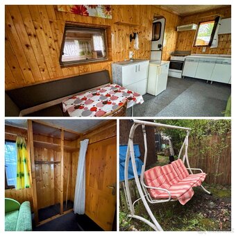 Karavan s dřevěnou přístavbou - 3
