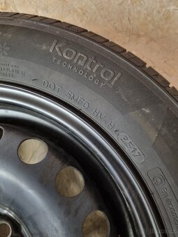 2ks VW originální plechové disky vč. pneu Hankook 165/70 R14 - 3