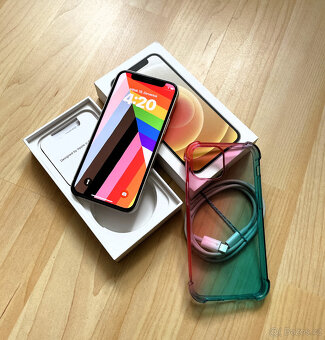 Apple Iphone 12 mini 128GB bilý / krásný stav / 100% baterie - 3