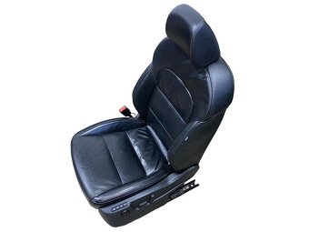 Sedačky černá kůže Škoda Superb 2 sedan r.v. 2009 - 3