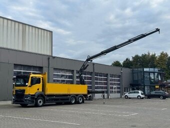 021 MAN TGS 26.430 - 6x2 - Valník + HRFASSI F235 – EURO 6  - 3