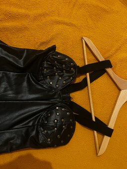 Dámské Wetlook sexy šaty vel. XS-S - 3