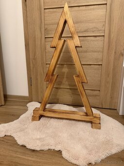 Dřevěný vánoční stromeček - 3