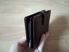 Nová dámská peněženka a dokladovka hnědá - 3