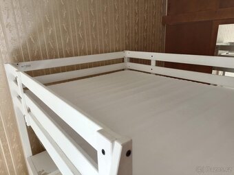 Patrová postel IKEA STORA 140x200 cm s příslušenstvím - 3