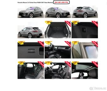 Porsche Macan 3.6iTurbo 400PS Pano PASM 360° Bose Mem10/15 - 3