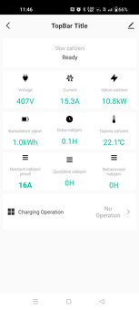 Nabíječka Typ 2 11kW 3F/1F, délka 10m, Wifi/Bluetooth - 3