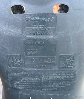 Sedačka na kolo pro děti, nosnost 22kg, značka Polisport - 3